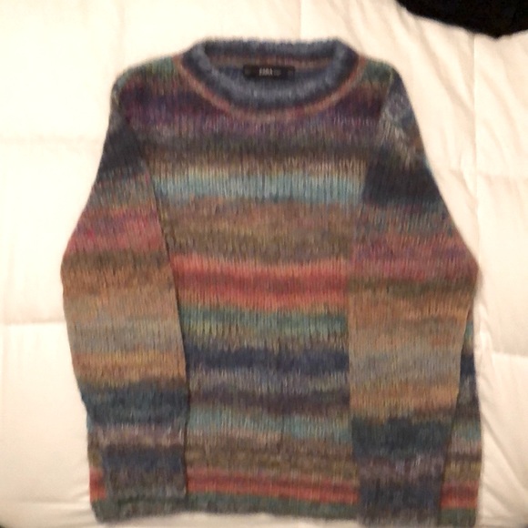 Oversized,ZARA knit sweater. - Picture 2 of 3